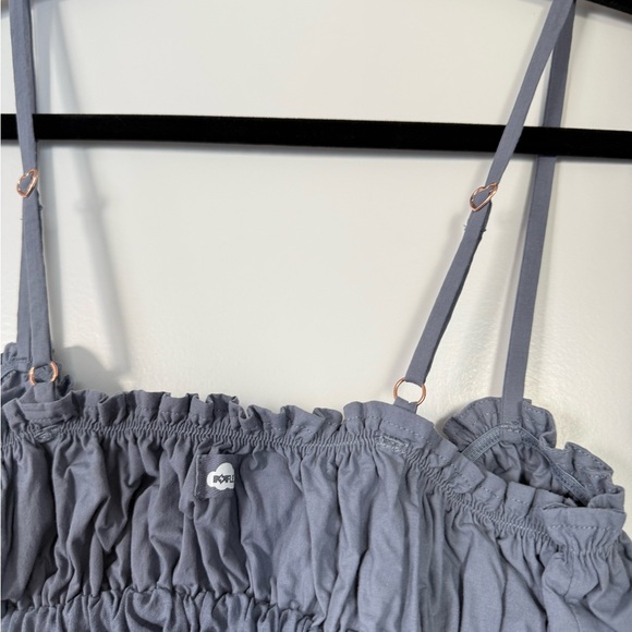 POPFLEX Wildest Dreams Babydoll Dress - Sleepy Blue - Picture 11 of 13